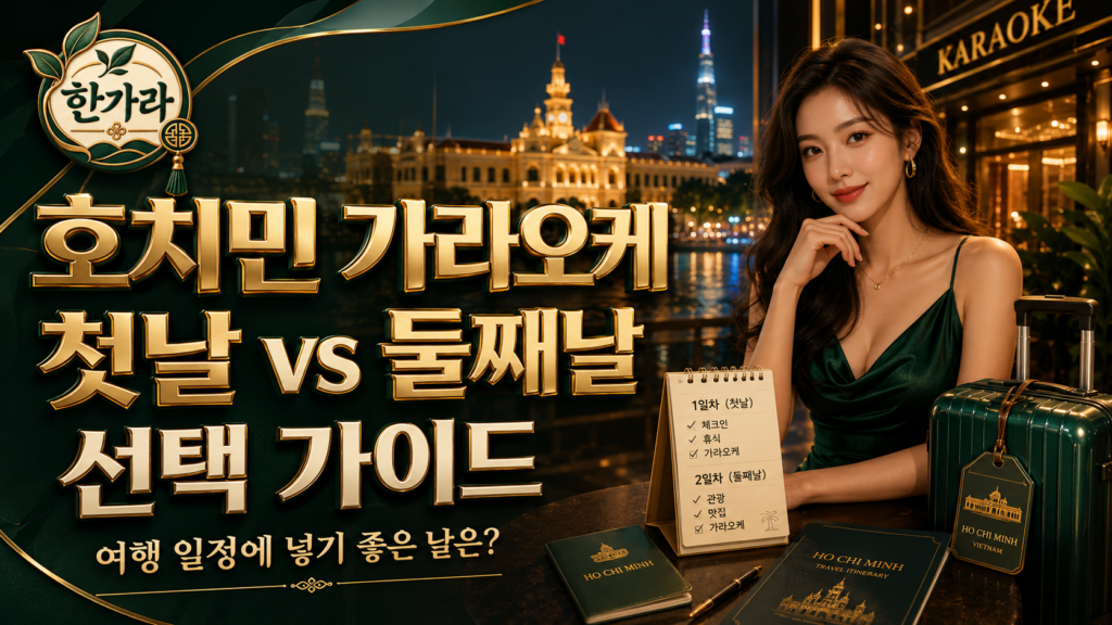 호치민 가라오케 첫날