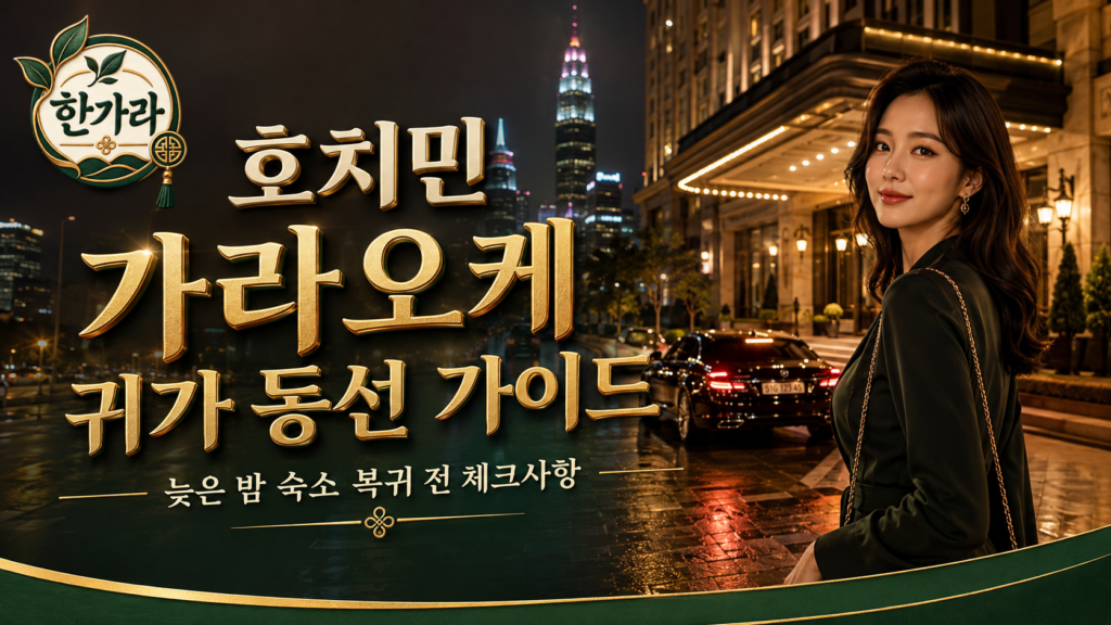 호치민 가라오케 귀가