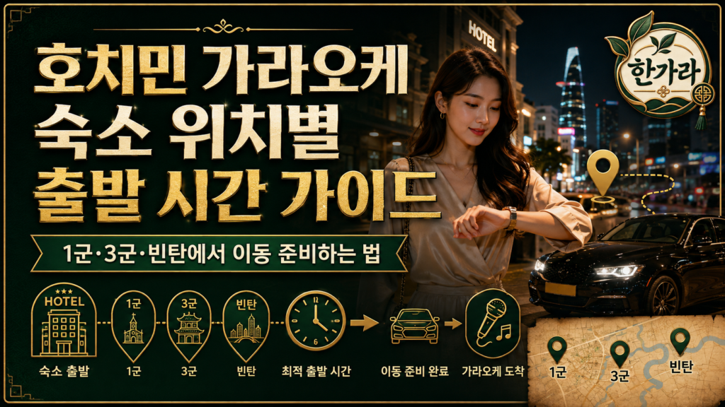 호치민 가라오케 출발 시간